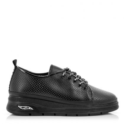 Дамски Ежедневни  SHERLOCK SOON - 116-868-1 R1 BLACK PATENT R1