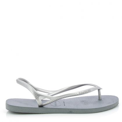 Дамски плажни сандали HAVAIANAS - 4145746  STEEL GREY