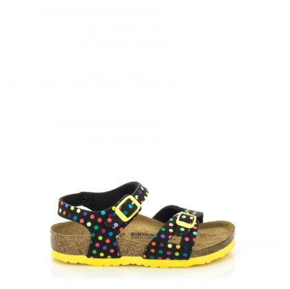 Детски сандали момиче BIRKENSTOCK - 1021673 RIO DIGITAL DOTS BLACK