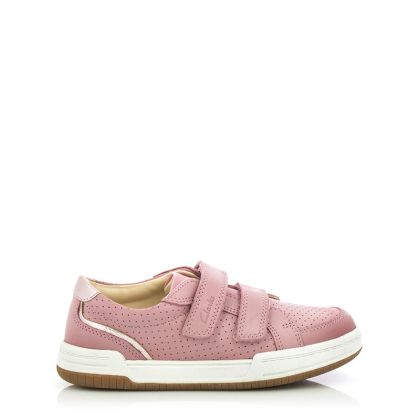 Ежедневни Момичета CLARKS - 261589756010 Fawn Solo K Light Pink Lea