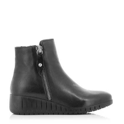 Women`s platform boots CARLO FABIANI-AVCILAR-1-02  BLACK