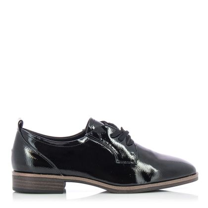 Дамски Ежедневни TAMARIS - 1-1-23204-20 018  BLACK PATENT