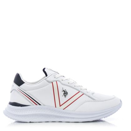 Мъжки Сникърс U.S. POLO - KALEB001 -WHITE