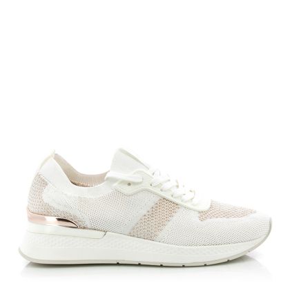 Дамски Сникърс TAMARIS - 1-1-23712-20 144  WHITE/ROSEGOLD