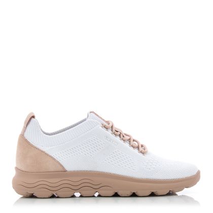 Дамски Сникърс GEOX - D15NUA C1Q8Z D SPHERICA OFF WHITE/NUDE