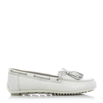 Дамски Мокасини  TAMARIS - 1-1-24613-20 117  WHITE LEATHER