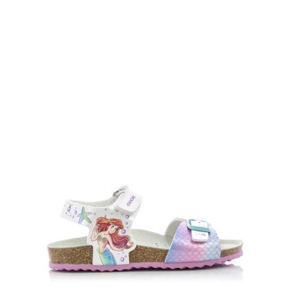 Сандали Момичета GEOX - J358MA C1044 J ADRIEL GIRL WHITE/AQUAMARINE