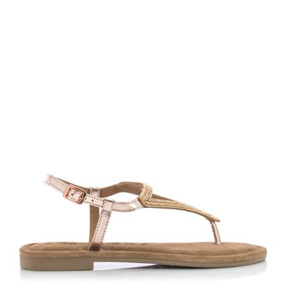 Women`s flat sandals Tamaris-1-1-28125-20 901  COPPER