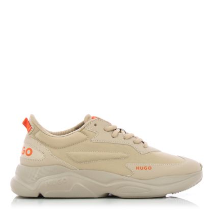 Дамски Сникърс  HUGO - 50492874 LEON_RUNN_NYPUW Medium Beige