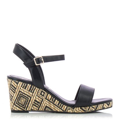 Women`s Platform Sandals TAMARIS-1-1-28009-20 001  BLACK