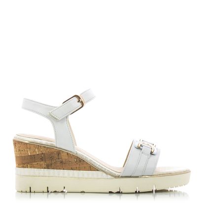 Women`s Sandals On Platform TAMARIS-1-1-28702-20 100  WHITE