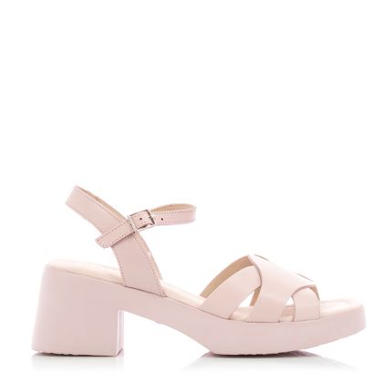 Women`s Heeled Sandals WONDERS-D-1001 GEORGINA ISEO ROSA