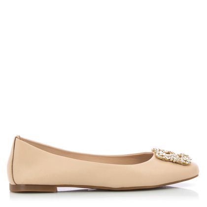 Women`s Ballerinas CARLO FABIANI-M.20096 ZB  R253 L.BEIGE