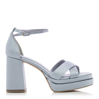 Woman`s Heeled Sandals TAMARIS-1-1-28329-20 880  LIGHT BLUE