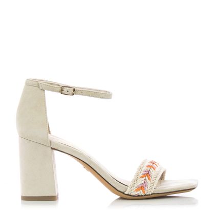 Woman`s Heeled Sandals TAMARIS-1-1-28362-20 418  IVORY