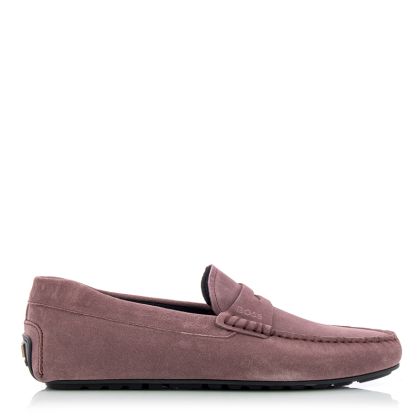 Men`s Moccasins BOSS-50492992 NOEL_MOCC_SD Open Pink