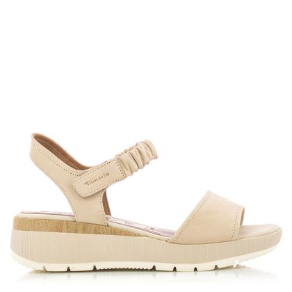 Women`s Sandals On Platform TAMARIS-1-1-28292-20 418  IVORY