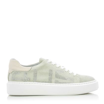 Дамски Сникърс  CESARE PACIOTTI 4US - CARRIE-400 -VELOUR BIANCO/NAPPA TOFU