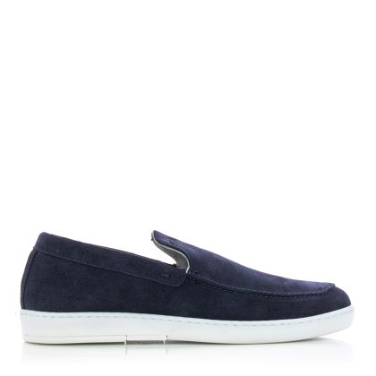 Men`s Moccasins CESARE PACIOTTI 4US-TOM-400 -VELOUR ATLANTICO