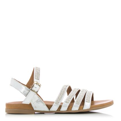 Women`s Flat Sandals MODA IN PELLE-02.1661  MEL WHITE