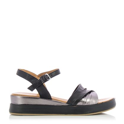 Women`s Sandals On Platform TANCA-133.0704  BLACK PEWTER