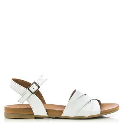 Women`s Flat Sandals VERANO-030.02.0266  WHITE