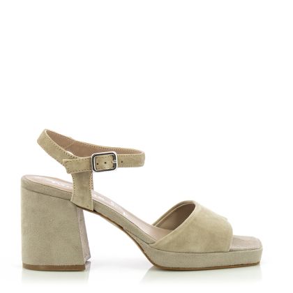 Woman`s Heeled Sandals TAMARIS-1-1-28374-20 418  IVORY