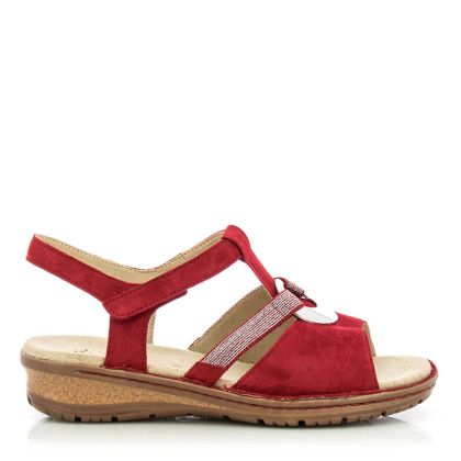 Women`s Comfort Sandals ARA-12-27272-76 - SAMTCHEVRO FLAMME