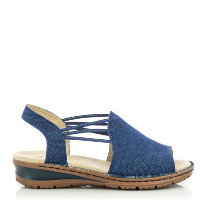 Women`s Comfort Sandals ARA-12-27241-85 -JEANS INDIGO