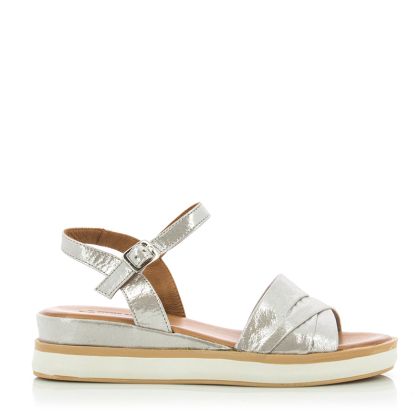 Women`s Sandals On Platform CARLO FABIANI-133-0266  MEL STONE