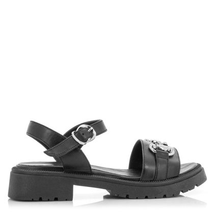 Women`s Flat Sandals CARLO FABIANI-252.26522  R26 BLACK