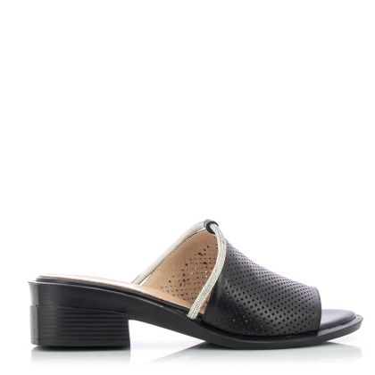 Slippers On Heels CARLO FABIANI-211.6667  BLACK