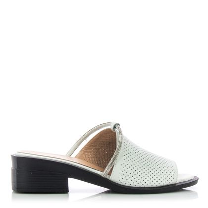 Slippers On Heels CARLO FABIANI-211.6667  WHITE