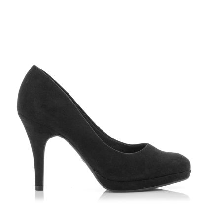 Токчета  TAMARIS - 1-1-22447-21  BLACK SUEDE