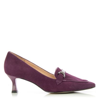 Heels DONNA ITALIANA-10661-626-744 NOBUK GRAPE MB