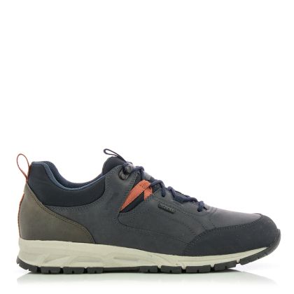 Men`s Running Shoes GEOX-U360MC U DORAY B ABX NAVY/DK ORANGE