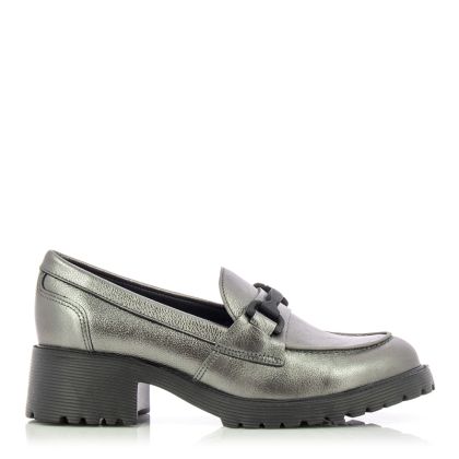 Women`s Loafer WIRTH-76515 MAGNO METALLIC NAPA PEWTER