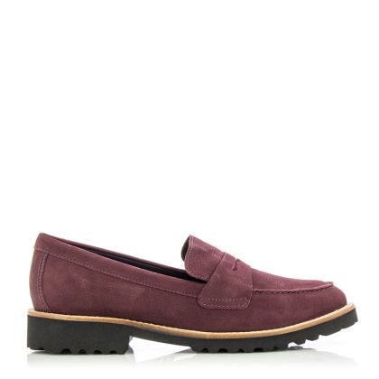 Women`s Moccasins WIRTH-14352 KAMIK NOBUCK ITALO AMARONE