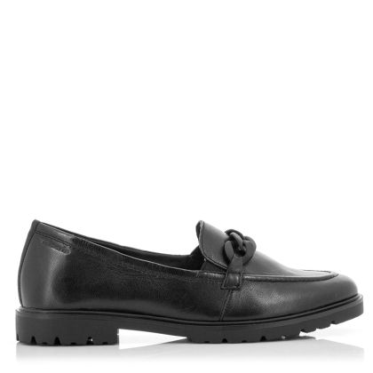 Women`s Loafer TAMARIS-1-1-24201-21  BLACK LEATHER