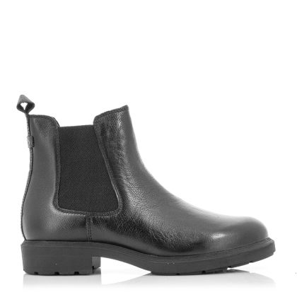 Дамски Равни Боти  TAMARIS - 1-25482-41 003 BLACK LEATHER