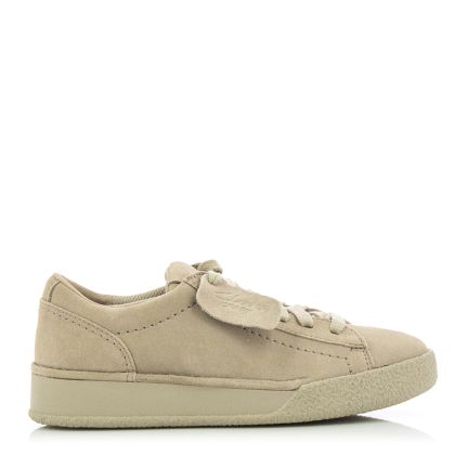 Дамски Сникърс  CLARKS - 26167762 CRAFTCUP WALK SAND SUEDE