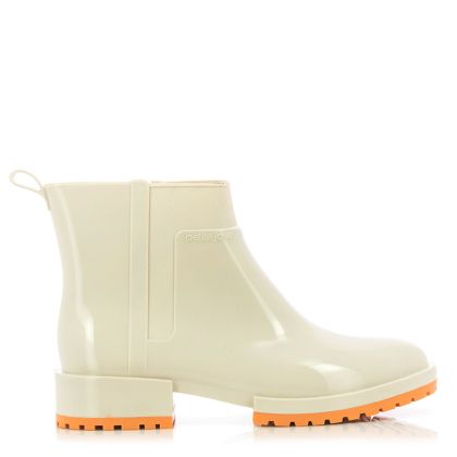 Women`s Rubber Boots PETITE JOLIE-PJ6649 J-LASTIC  IVORY/MANGO