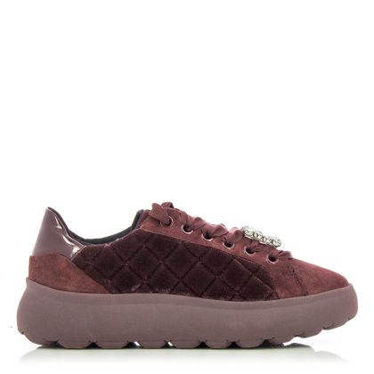 Women`s Sneakers GEOX-D36TCF D SPHERICA EC4.1 WINE