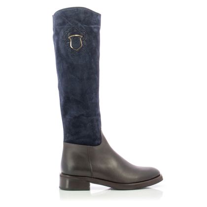 Офицерки CARLO FABIANI - E216-3664  NAVY/BROWN