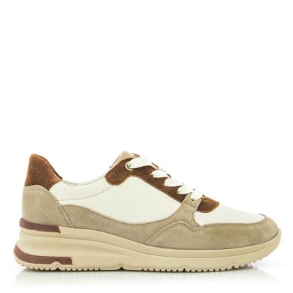 Women`s Sneakers ARA-12-38409-08 Neapel-Tron-SAND/CREAM/NUTS