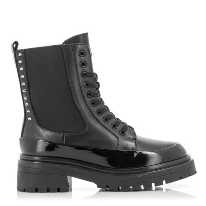 Women`s Boots APEPAZZA-F2COMBAT37/LEA CARLA-BLACK