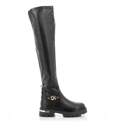 High Boots QUEEN HELENA-X29-93  BLACK