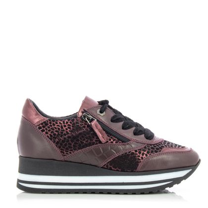 Women`s Sneakers Soffices Sogno-132870 -BORDO