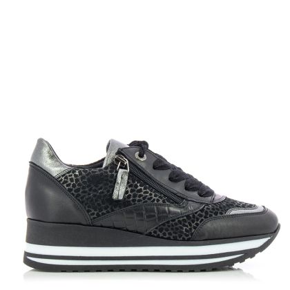 Women`s Sneakers Soffices Sogno-132870 -NERO