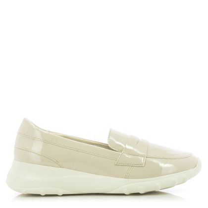 Women`s Moccasins GEOX-D45LPA 199 D ALLENIEE LT SAND